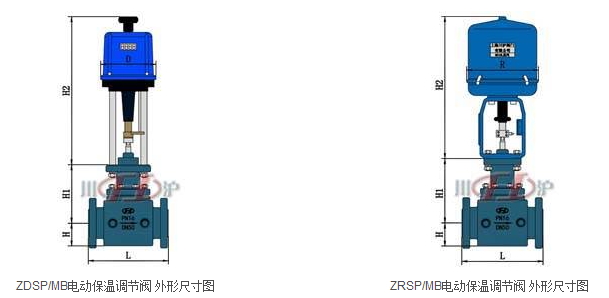 電動保溫調節(jié)閥結構圖